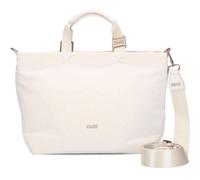 Zwei NEO NE150 Women's Shopper Handbag 10 Litres Small City Shopper with Short Handles, Adjustable Shoulder Strap, Buffer Design, Main Compartment with Zip, off-white, Einheitsgröße
