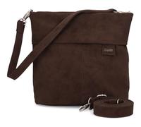 zwei cross body bag shoulder bag Mademoiselle.M M8 Nubuk - Espresso dark brown