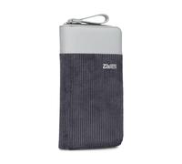 Zwei Eva EV2 Women's Long Wallet, 15 Card Slots, Viewing Compartment, 2 Note Compartments, Wallet with Coin Compartment and All-Round Zip, Soft Faux Leather in Bi-Colour, Corduroy polar, standard size