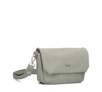 Zwei Mademoiselle.M M40 Women's Handbag Small Shoulder Bag 1 Litre Crossbody Bag with Magnetic Flap and Zip Classic Elegant Evening Bag in Trapezoidal Shape, Sage, S