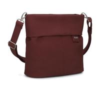 Zwei Mademoiselle.M M8 Women's Crossbody Bag 3 L Faux Leather Shoulder Bag with Secret Compartment & Main Compartment with Zip Includes Short & Long Removable Shoulder Strap, Rubin, S