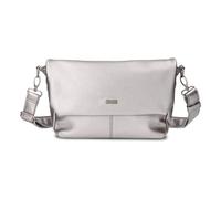 Zwei Mademoiselle.M Messenger 33 cm Laptop compartment silver colored