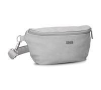 Zwei Mademoiselle.M MH4 Women's Hip Bag 25 cm 1 Litre High-Quality Faux Leather Crossbody Bag Water-Repellent 3-in-1 Comfortable Chest Bag, Belt Bag & Waist Bag, Nubuk-ice, Waist bag
