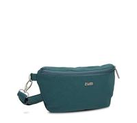 Zwei Mademoiselle.M MH4 Women's Hip Bag 25 cm 1 Litre High-Quality Faux Leather Crossbody Bag Water-Repellent 3-in-1 Comfortable Chest Bag, Belt Bag & Waist Bag, pacific, Waist bag
