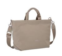 Zwei NEO NE150 Women's Shopper Handbag 10 Litres Small City Shopper with Short Handles, Adjustable Shoulder Strap, Buffer Design, Main Compartment with Zip, cappuccino, Einheitsgröße