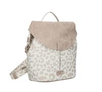 zwei Olli OR8 Women's City Backpack Small Backpack 5 Litre Leather Look Vintage Style Robust Durable Water Resistant Main Compartment with Zip, leo, Einheitsgröße, Retro