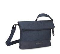 Zwei Olli OT6 Women's Roll-Top Handbag Shoulder Bag 2/4 Litre Classic Crossbody Bag Water-Repellent Robust Durable Bi-Colour Design Shoulder Bag, High Quality Workmanship, navy, S