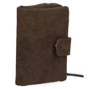 zwei Purse M.Wallet MW5 Nubuk-Espresso Dark Brown