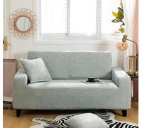 Zweig Sofa Cover 3 Seater Duck Egg Green 1-Piece Slipcovers High Stretch,Universal Thick Soft Sofa Protector,Machine Washable Non Slip Couch Covers,Polyester Spandex Furniture Protector Cove