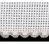 Zweigart 14 Count 4 inch wide Aida Band - Silver