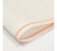 Zweigart 18 Count Aida, Natural White Fabric (101), Cross Stitch Fabric, Needlework Fabric (50x150cm / 19.5'' x 59'')