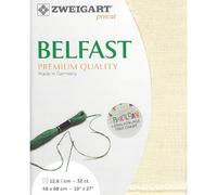 Zweigart 32 Count Belfast Linen Cream 50x70cm (19.5x27.5 inches)- Fat Qtr