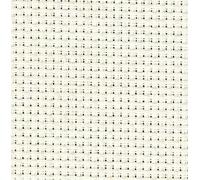 Zweigart 6 count Cream Aida Binca quality fabric ideal for children's sewing in various sizes (50 x 60 cm)