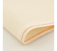 Zweigart Aida 11 Count Fabric - Beige (264), 39.4" x 39.4", Large 100% Cotton Embroidery Cloth for Cross Stitch & DIY Crafts