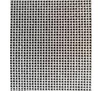 Zweigart Deluxe Mono Orange Line Needlepoint Canvas, 14 Mesh, White 46cm X 50cm