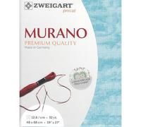 Zweigart Murano Precut 32 ct. 3984 Colour 5439 Vintage Atlantic Craft Fabric for Embroidery 48 x 68 cm