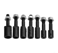 ZWEquipint 1 Set Spindle Adapter Set For Grinding Polishing 5 16Mm For Electric Drill Conversion To Grinding Wheel Bench Grinder Polishing Tool(6MM)