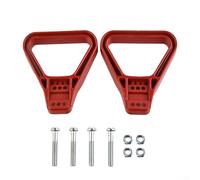 ZWEquipint 2 Pack Forklift Battery Connector Handle,120A 175A Quick Disconnect Power Terminals,Battery Handle Puller Plastic Connector(175A-Red)