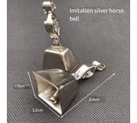 ZWEquipint 21 Pcs Fishing Bells with Adjustable Clips for All Rods - Stainless Steel Wind-Resistant Bite Alarms forMost Fishing Poles, for Night and Catfish Fishing(Silver)