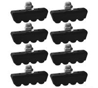 ZWEquipint 45Mm Bicycle Brake Pads For V-Brake, Rubber Silent Shoes With Sand Drainage Texture For Road Mountain Electric Bikes, 4/8 PCS(8PCS)