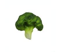 ZWEquipint 5Pcs Simulation Broccoli And Cauliflower Props, Realistic PVC Decorative Vegetables For Christmas Mall Display, Photography, Education, Green 6X6x4cm(broccoli)