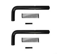 ZWEquipint 819T Trailer Gate Spring Latch Repair Kit For 5XI0LGW2K 6X8GW13 7X16HDLAND Trailers,Black Iron Construction With Easy Installation