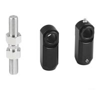 ZWEquipint ATV Front Rear Lowering Kit Suspension Drop Block Set For Raptor 350 660 700 And For HONDA TRX400 High-Strength Material Enhanced Handling Multiple Color Options Precise Fitment Black(I)