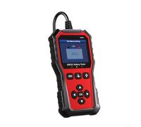 ZWEquipint Battery Diagnostic Tool 6V 12V 24V Acid Battery Tester Conductance CCA Analysis One-Key Real Time Voltage Waveform 2.8 Inch LCD Portable ABS Multi Language For Cars Trucks Motorcycles