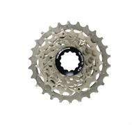 ZWEquipint Bicycle Flywheel,5 6 7 Speed Cassette 11 28T,For Brompton Pline Modification,Hollow Gears Steel Aluminum Alloy Silver(7speed)
