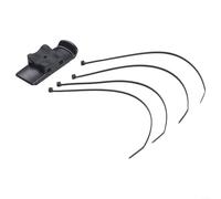 ZWEquipint Bicycle Navigation Holder Mount,Compatible For Oregon,For Etrex10, 20, 30, For GPSMap 62 62S,Plastic Holder Set With Cable Ties