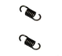 ZWEquipint Clutch Spring For Wacker For Neuson For BS50 For BS60 For BS65 BS70 BS500 BS600 BS650 BS700,Metal Replacement Part For Plate Compactor Repair, Black Accessory(2pcs)