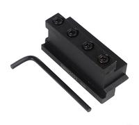 ZWEquipint CNC Tool Holder For SPB 16-32mm Grooving Parting Plate Cutoff Block Compatible For BT HSK CAT Systems, Hydraulic Locking, Model SMBB1626 To SMBB3232(SMBB2032)