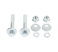 ZWEquipint Control Arm Bolt Kit Eccentric Alignment Camber Direct Replacement OE MR333373 MB809335 For Mitsubishi Lancer 2002-2007 For Outlander 2003-2006 For Mirage 1997-2002 Suspension Repair Metal