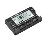 ZWEquipint Digital Voltage Tester For RC Battery Management Composite Material Tool Accurate Battery Health Display 2.1 Inch Screen For Lithium Polymer Lithium Iron Lithium Ion Remote Control Car