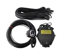 ZWEquipint End-Fed Half-Wave Antenna For Amateur Radio, 8 Band Long Wire HF Antenna With 1:64 Balun, Supports 10M-80m Bands, 150W SSB Power, Black ABS Housing(8010-400W)