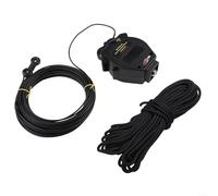 ZWEquipint End-Fed Half-Wave Antenna For Amateur Radio, 8 Band Long Wire HF Antenna With 1:64 Balun, Supports 10M-80m Bands, 150W SSB Power, Black ABS Housing(4010-1000W)