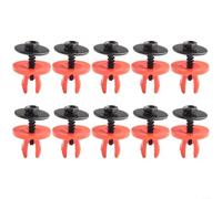 ZWEquipint Engine Undertray Cover Fixing Kit,20PCS Screws Plastic Grommets,10Mm 8Mm Holes,Compatible For Ford Focus,For Mondeo,For Volvo For S40 For V50 For C30,For Jaguar X Type