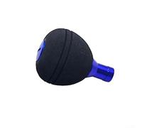 ZWEquipint Fishing Reel Handle Knob Modified EVA Lightweight Replacement for Daiwa Saltwater Freshwater Baitcasting Rods Black Red Gold Purple Blue Silver(blue)