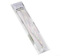 ZWEquipint Fly Tying Materials Flash Gliss Strands 25cm Imitation Fish Scale Shiny Silk for Bass Trout Pike Salmon Lure DIY Making