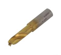 ZWEquipint HSS Cobalt Spot Weld Cutter Drill Bit, Titanium Plated Countersink for Rotary Tools, Flat Shaft Anti-Slip Design, Gold/Silver, 6.5mm 8mm 10mm(6.5mm)