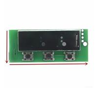 ZWEquipint LED Digital Counter Module 6 Digit Red Display Full Range 0-999999 Power Loss Memory 5V DC Input Compact PCB Easy Push-Button Control For Arduino DIY Industrial Educational Projects