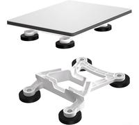 ZWEquipint Magnetic Roof Mount for Starlink for Mini V4, ABS Bracket with 220lbs Holding for force, Weatherproof Antenna Support for Cars Caravans Trucks Boats(White)