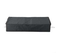 ZWEquipint Outdoor Recliner Cover,420D Oxford Cloth Waterproof Dustproof Sunproof Garden Furniture Protection,211X76x30cm With Drawstring For Lounger Chair(Black)