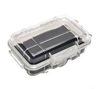 ZWEquipint Outdoor Survival Box,Waterproof Anti-slip Case,Portable Camping Storage Tool,For Electronic Devices Wild Adventures(S)