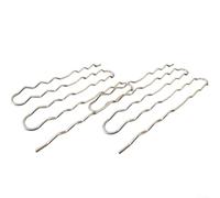 ZWEquipint Portable 360 Degree BBQ Sausage Roller Rack, Stainless Steel Rotating Barbecue Grill For Hot Dogs, Compact Outdoor Camping Picnic Cooking Tool, Silver, 25Cm(2)