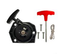 ZWEquipint Recoil Starter Kit for ECHO PB-2520 PB-2620 EB250 EB252 EB262 for Leaf Blowers, Complete Assembly with Wrench, 3-Hole Design, for Braided Nylon Pull Cord