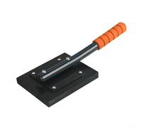 ZWEquipint Rubber Flooring Installation Block with Iron Core, Heavy Duty Tapping Block for Wood Vinyl Tile Plank Laying, Ergonomic Handle Floor Fitting Tool for Professional Construction(F)