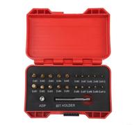 ZWEquipint Screw Extractor Set For Stripped And Broken Screws With Magnetic Extension Bit Holder And Socket Adapter Metal Kit For Mechanics Carpenters Automotive Furniture And Appliance Repairs
