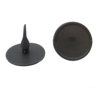 ZWEquipint Silicone Rice Cooker Exhaust Valve Gasket 16Mm Black Mute Function Rubber Pad For Steam Release Quiet Cooking Household Use