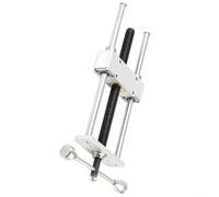 ZWEquipint Woodworking Inertia Vise Heavy Duty Table Clamp 0-300mm Range Double Link CNC Bench Vise Aluminum Alloy Steel Stainless Steel Brass Customizable Jaws Precision Engineering DIY Woodworking